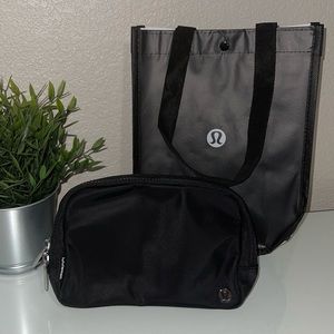 🔥🆕 LULULEMON LARGE BLACK EVERYWHERE BELT BAG 2022 FANNY PACK